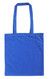 Wholesale 15"x16" color cotton tote bags - Royal Blue