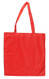 Wholesale 15"x16" color cotton tote bags - Strawberry