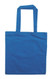 Wholesale 15"x16" color cotton tote bags - Teal Blue