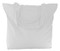 20"x16"x5" white canvas tote bag