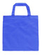 13"x13" cotton color tote bags - Royal Blue