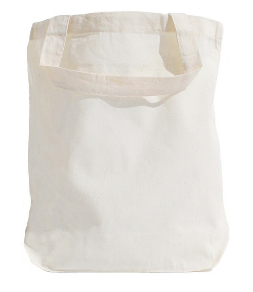 Wholesale 13"x13"x4" Natural Cotton Tote Bag