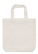 Wholesale 13"x13"x4" Natural Cotton Tote Bag