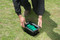 Sub Club Scrub is easy to install, simply dropped into a hole, it sits just below grass level