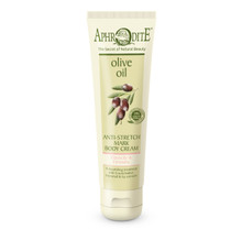 Aphrodite's anti-stretch mark cream offers skin elasticity and firmness thanks to the ivy, horsetail and crowberry extracts. Extra virgin olive oil and cocoa butter nourish and strengthen the skin to withstand the increased stress and regain suppleness