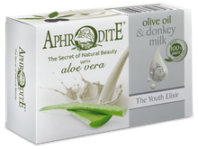 Olive Oil Soap with Donkey Milk & Aloe Vera