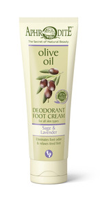 Deodorant Foot Cream with Sage &  Lavender