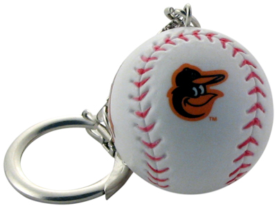 Baltimore Orioles Baseball Keychain