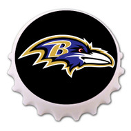 Baltimore Ravens Bottle Cap Magnet Bottle Opener