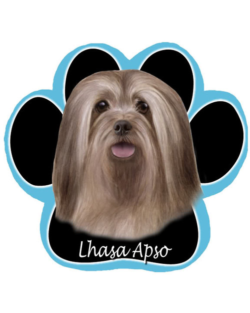 Lhasa Apso Dog Paw Mouse Pad