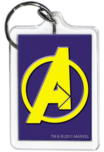 Marvel Comics Avengers Logo Keychain