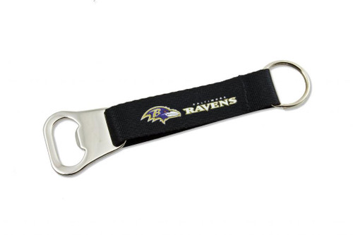 Baltimore Ravens Lanyard Bottle Opener Keychain