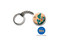 University Of Florida Double Domed Keychain