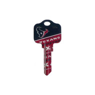Houston Texans Kwikset KW1 House Key