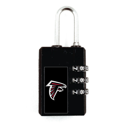 Atlanta Falcons Luggage Security Lock TSA Approved