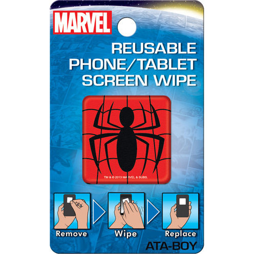 Spiderman Logo Reusable Phone/Tablet Screen Wipe