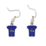 Baltimore Ravens Jersey Earrings