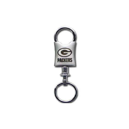 Green Bay Packers Laser Etched Valet Keychain