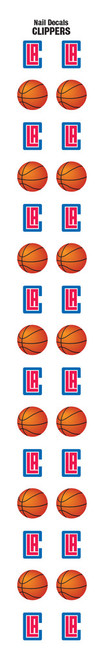 Los Angeles Clippers Nail Sticker Decals