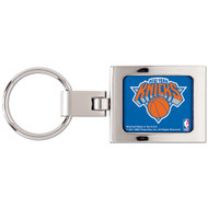New York Knicks Domed Metal Keychain