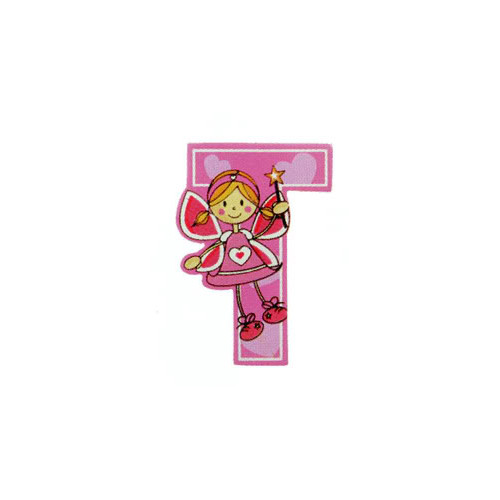 Self Adhesive Wooden Fairy Letter T by The Toy Workshop