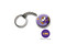 Louisiana State LSU Double Domed Keychain