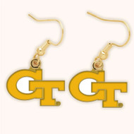 Georgia Tech Dangle Earrings