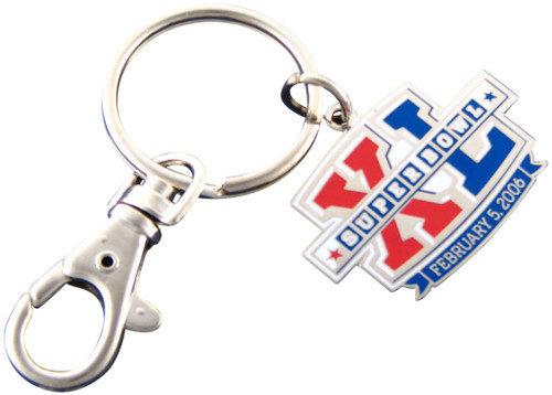 Super Bowl XL (40) Key Chain with clip Keychain NFL