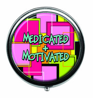 Medicated & Motivated Pill Box