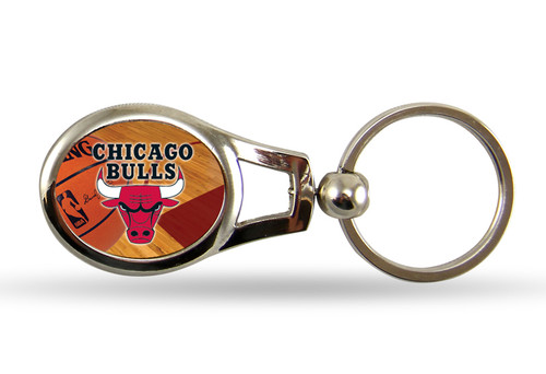 Chicago Bulls Oval Keychain