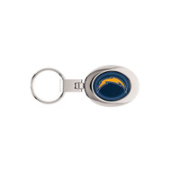 San Diego Chargers Domed Metal Key Chain