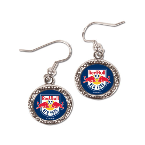 New York Red Bulls Round Earrings