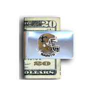 New Orleans Saints Pewter Emblem Money Clip