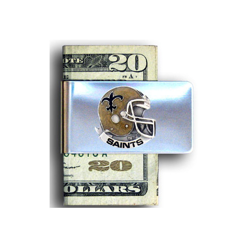 New Orleans Saints Pewter Emblem Money Clip