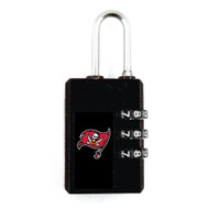 Tampa Bay Buccaneers Luggage Security Lock TSA Approved