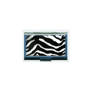 Zebra Print Business Card ID Case