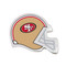San Francisco 49ers Erasers - Pack of Six (6)