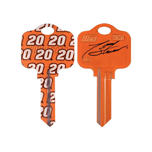 Tony Stewart Kwikset KW1 House Key NASCAR Keys