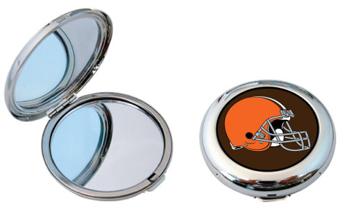 Cleveland Browns Compact Mirror