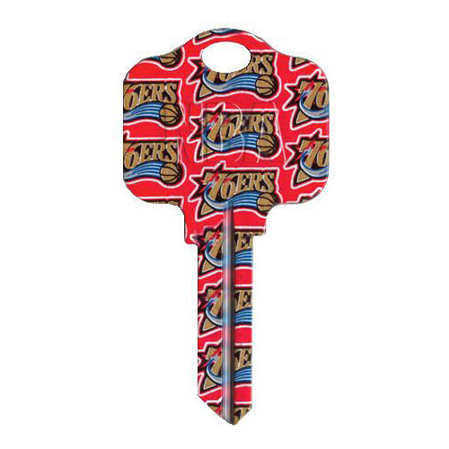 Philadelphia 76ers Schlage SC1 House Key