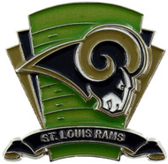 St. Louis Rams Logo Field Lapel Pin