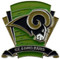 St. Louis Rams Logo Field Lapel Pin