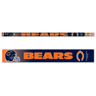 Chicago Bears Pencils - Pack of Six (6)