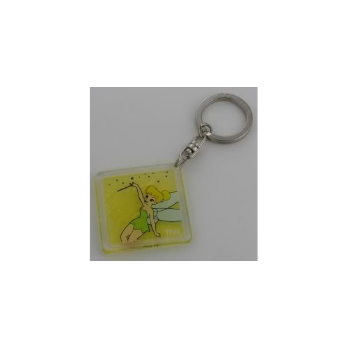 Tinker Bell Etched Lucite Key Chain