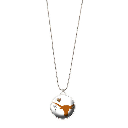University Of Texas Double Dome Necklace