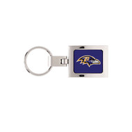 Baltimore Ravens Domed Metal Key Chain