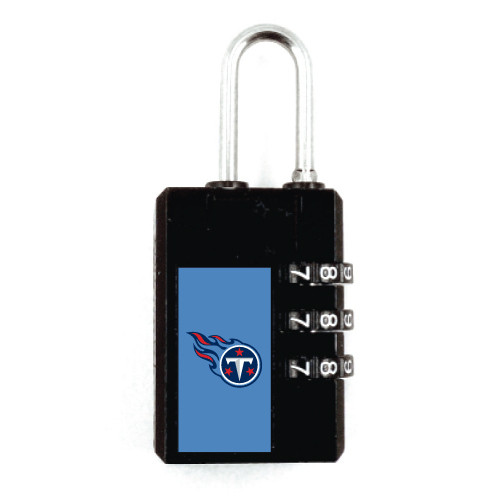 Tennessee Titans Luggage Security Lock TSA Approved