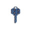 Utah Jazz Schlage SC1 House Key