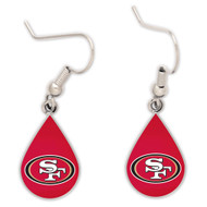 San Francisco 49ers Tear Drop Earrings
