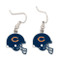 Chicago Bears Helmet Dangle Earrings